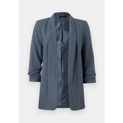 Abbildung von Pieces Pcbosella 3/4 Blazer, Damen, Größe: XXL, Mazarine blue