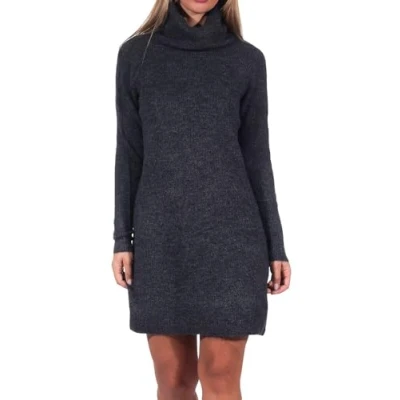 Abbildung von ONLY Damen Onlrica Life L/S O neck Dress Knt Noos Kleid mini, Schwarz, M EU