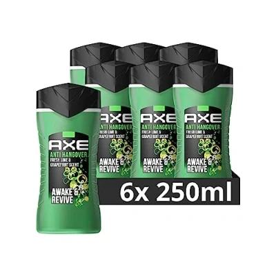 Abbildung von Axe 3 in 1 Duschgel &amp; Shampoo Anti Hangover für langanhaltende Frische und Duft nach der Dusche Männer dermatologisch getestet 6x 250 ml