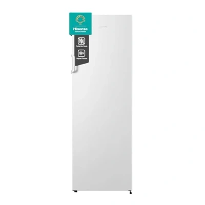 Abbildung von Hisense FV245N4AW2 Gefrierschrank/ TotalNoFrost/ SuperFreeze/ Türalarm/ BigBox/ 169,1 cm/ Gefrierteil 194 l/ 41 dB/ 219 kWh/ Jahr/ Inox Look, Weiß