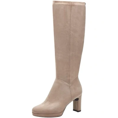 Abbildung von Tamaris High Heel Stiefel, Damen, Größe: 41, Taupe Schuhe