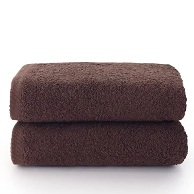 Abbildung von Top Towels Set mit 2 Handtüchern, Badetüchern, kleinen 100% Baumwolle, 400 g/m², Maße 30 x 50 cm