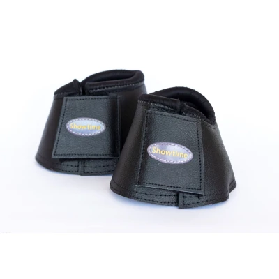 Abbildung von HB Ruitersport Hufglocken Showtime Leder Schwarz XXL
