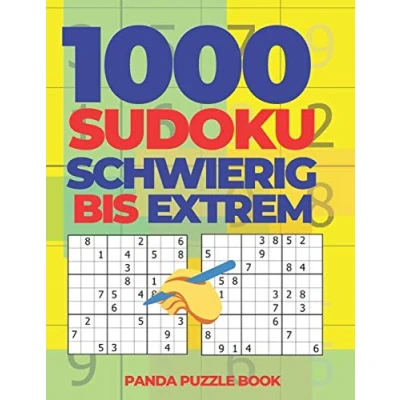 Abbildung von 1000 Sudoku Schwierig Bis Extrem: Logikspiele Für Erwachsene