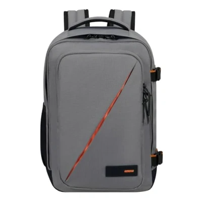 Abbildung von American Tourister Take2Cabin Ryanair Kabinentasche 25 x 20 40 cm, 24 L, 0.40 kg, Handgepäck, Flugzeug Rucksack S Underseater, Grau (Dark Grey)
