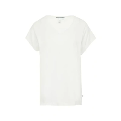 Abbildung von QS T Shirt, mit Spitze am Ausschnitt