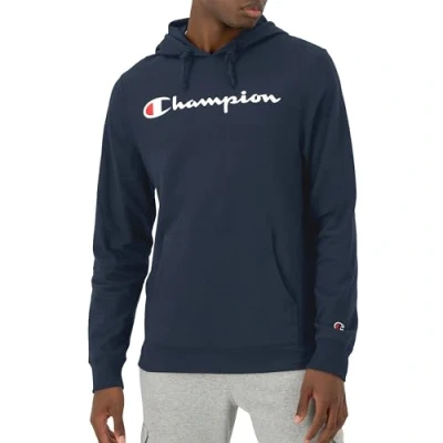 Abbildung von Champion Herren Middleweight Hoodie Kapuzenpullover, Navy, L EU