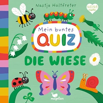 Abbildung von Mein buntes Quiz Die Wiese: Ein Sachbilderbuch für Kinder ab 2 Jahren