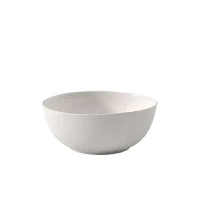 Abbildung von Villeroy &amp; Boch For Me Salat / Servierschüssel Weiß, Spülmaschinenfest, Mikrowellensicher, Schüssel, Bowl, Schale, Premium Porcelain