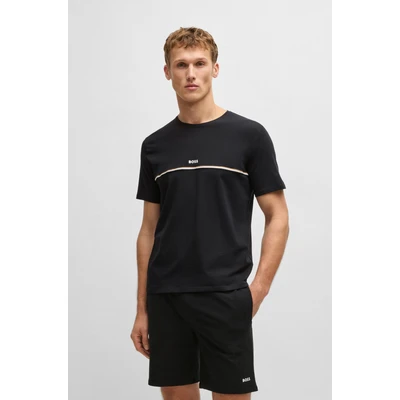Abbildung von BOSS Nachtwäsche Shirt schwarz, Herren, Größe: XXL, Schwarz