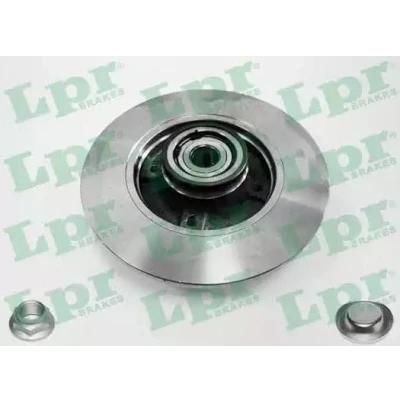 Abbildung von LPR C1005PCA Bremsscheibe 249 9 4 voll mit Radlagersatz, ABS Sensorring, Mutter Zubehör PEUGEOT: 307 SW, Hatchback, Estate