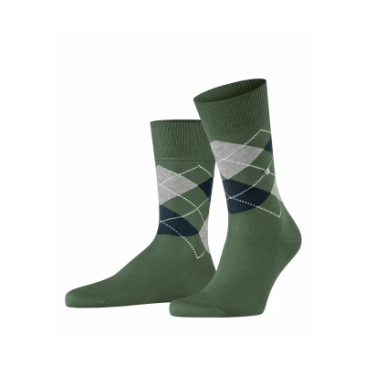 Abbildung von Burlington Manchester Socken Mountain green, Herren, Größe: 40/46, green