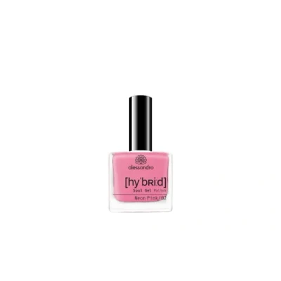 Abbildung von Alessandro Hybrid Soul Gel Polish 128 Neon Pink 8 ml