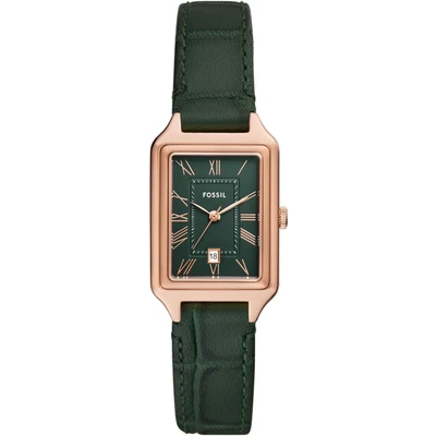 Abbildung von Fossil Raquel Uhr, Damen, Größe: One Size, Green