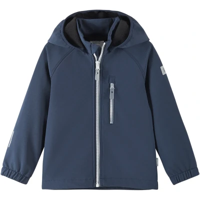Abbildung von Reima Jacket Vantti Unisex Softshelljacke für Kinder, Größe: 92, Navy
