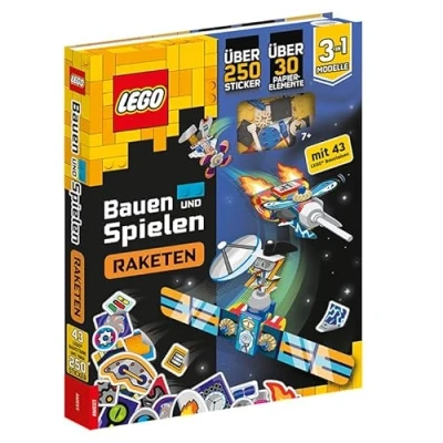 Abbildung von LEGO® Bauen und Spielen Raketen: mit Spielset vielen Stickern