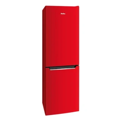 Abbildung von Amica AKG 3840 R Kühl /Gefrierkombination/Doppeltürer / 144(H) x 47,4(B) Rot/Weniger Abtauen dank FrostControl