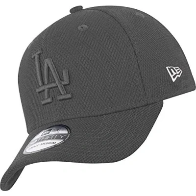 Abbildung von New Era Los Angeles Dodgers 39thirty Stretch Cap Diamond Tonal Grey S M