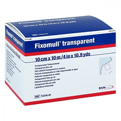 Abbildung von BSN medical Fixomull Klebeband, transparent, 10 m x cm