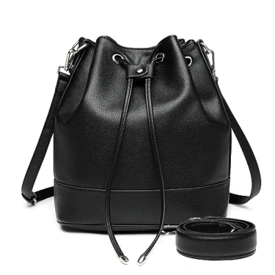 Abbildung von AFKOMST Beuteltasche Damen,Leicht Schultertasche Damen Gross und Sanft Handtasche mit 2 Schulterriemen…