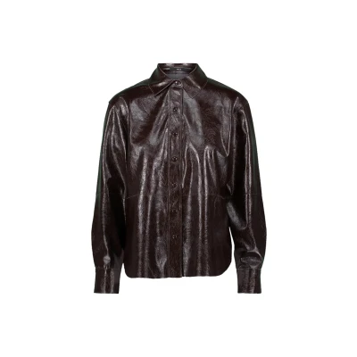 Abbildung von zero Kunstlederjacke, Damen, Größe: 34, Palazzo
