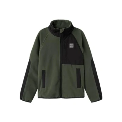 Abbildung von Name it Nknmyles Unisex Fleecejacke für Kinder, Größe: 116, Climbing ivy