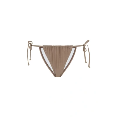 Abbildung von Lascana LSCN BY ZUM Binden Bikinihose, Damen, Größe: 32, Stone