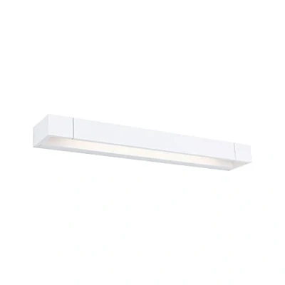 Abbildung von Paulmann 79516 LED Deckenleuchte Wandleuchte Lucille IP44 dimmbar Deckenlampe Weiß Wohnzimmerlampe Alu