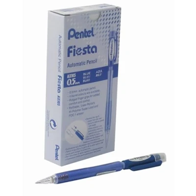 Abbildung von Pentel Fiesta AX105 Druckbleistift, 0.5 mm, Härtegrad HB, blau (12 Stück)