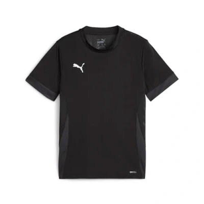 Abbildung von puma Unisex Teamgoal Matchday Jr Fußballtrikot, Black White Flat Dark Grey, 116 EU