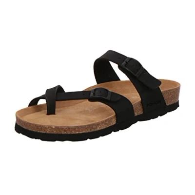 Abbildung von Rohde Zehentrenner, Damen, Größe: 35, Schwarz Schuhe