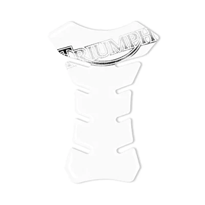 Abbildung von 4R Quattroerre.it 18048 Tankpad 3D Motorrad Tankschutz Triumph, Transparent, 13 x 19 cm