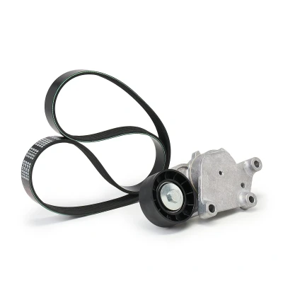 Abbildung von FEBI BILSTEIN 176080 Keilrippenriemensatz mit Spannelement PEUGEOT: 308 I SW, 3008 I, 207 Hatchback, CITROËN: C4 Picasso 1, VOLVO: V50 kfzteile,