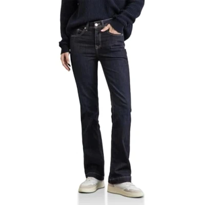Abbildung von Street One Jeans Bootcut, Damen, Größe: 28x32, Blau