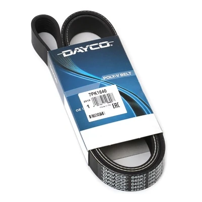 Abbildung von DAYCO 7PK1640 Keilrippenriemen 1640,0 7 HONDA: CIVIC 8 Hatchback, ACCORD Kombi, TOYOTA: Land Cruiser Prado 120