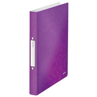 Abbildung von Leitz 42570062 Ringbuch wow, A4, PP, 2 Ringe, 25 mm, violett