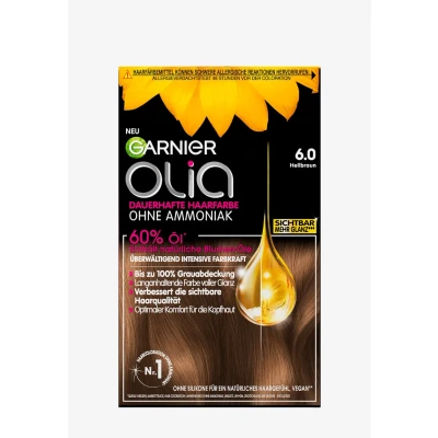 Abbildung von Garnier OLIA Permanent HAIR Color Coloration, Damen, Größe: 174 g, Light brown