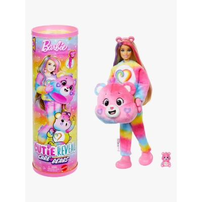 Abbildung von Barbie Anziehpuppe »Cutie Reveal Glücksbärchis Zusammengehörigkeitsbärchi«