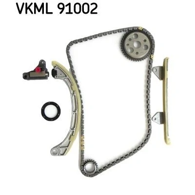 Abbildung von SKF VKML 91002 Steuerkettensatz Kette geräuscharm, geschlossen, Zahnkette
