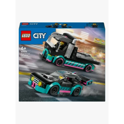 Abbildung von LEGO City 60406 Autotransporter mit Rennwagen