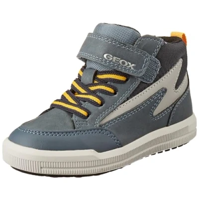 Abbildung von Geox J Arzach Boy F Sneaker, AVIO/Grey, 35 EU