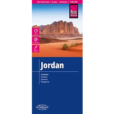 Abbildung von Reise Know How Landkarte Jordanien / Jordan (1:400.000): reiß und wasserfest (world mapping project)
