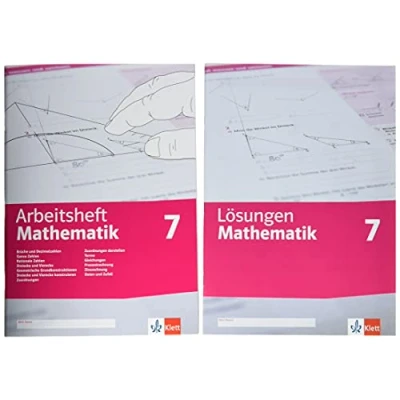 Abbildung von Arbeitsheft Mathematik 7. Brüche, Dezimalzahlen, Terme, Gleichungen, Zuordnungen, Prozent und Zinsrechnung, Dreiecke, Vierecke, Daten, Zufall: ... 7 (Arbeitsheft Mathematik. Ausgabe ab 2020)