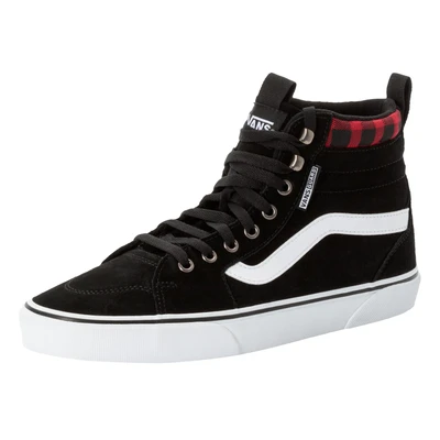 Abbildung von Vans Herren Filmore Hi Vansguard Sneaker, Suede Black Red Plaid, 41 EU