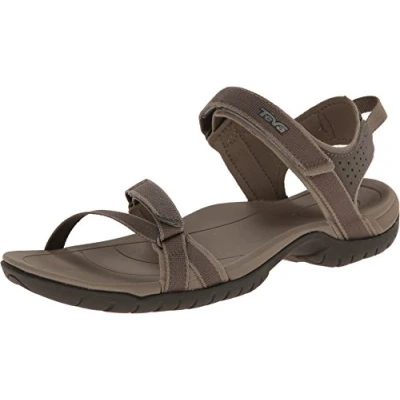 Abbildung von Teva Damen W Verra Trekking &amp; Wandersandalen, Braunes Bungee Seil, 39.5 EU