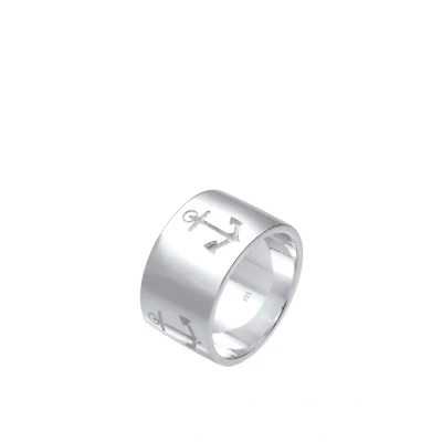 Abbildung von Elli Anchor Ring, Damen, Größe: 52, Silber