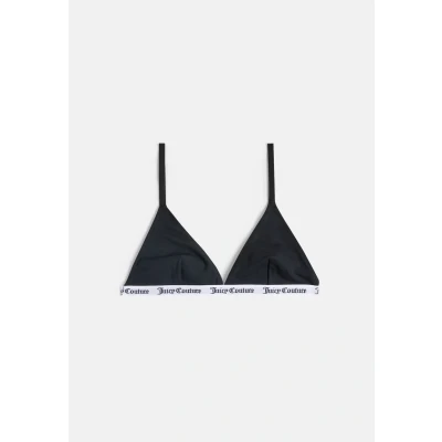 Abbildung von Juicy Couture Damen Cotton Triangle Bra BH, Black, S (56er Pack)