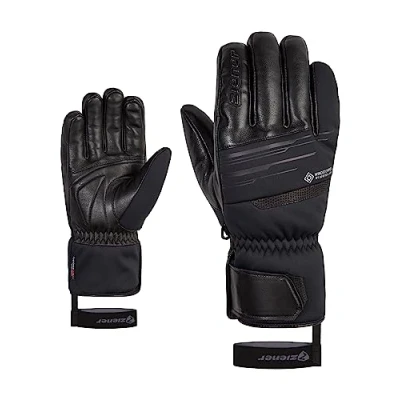 Abbildung von Ziener Herren GARCEL Ski Handschuhe/Wintersport Primaloft, Soft Shell, Black, 10