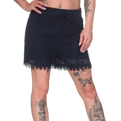 Abbildung von ONLY Onlhelena String Shorts, Damen, Größe: XS, Night sky