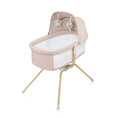 Abbildung von Lionelo Malin Evo Beistellbett, Beige Sand